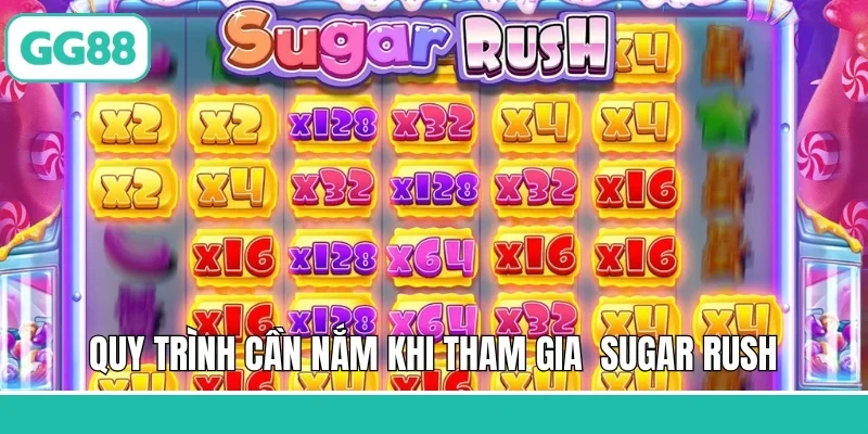 Quy trình cần nắm khi tham gia vào game nổ hũ Sugar Rush